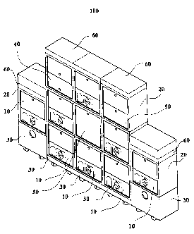 A single figure which represents the drawing illustrating the invention.